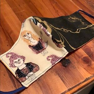 Hocus pocus witchy face mask